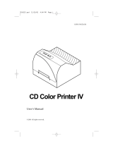 Primera CD Color Printer Pro User manual