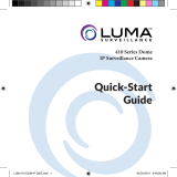 Luma Surveillance LUM-410-DOM-IP-WH Quick start guide