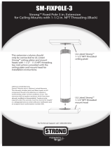 Strong SM-FIXPOLE-36-WH Owner's manual