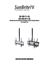 SunBrite SB-CM-DT-L-BL Owner's manual