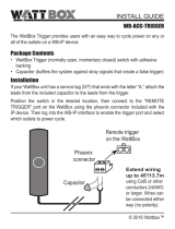 WattBox WB-ACC-TRIGGER Owner's manual