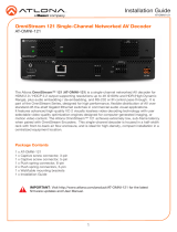 Atlona AT-OMNI-121 Installation guide