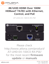 Atlona AT-UHD-EX-100CE-RX-PSE User manual