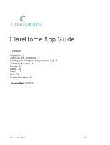ClareVision CLR-C1-PNL1 User guide