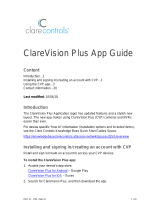 clare CLR-CVP-M4D50-ODIM User guide