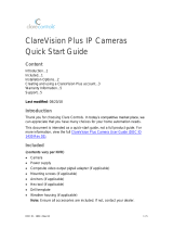clare CLR-CVP-B8860-2 Quick start guide