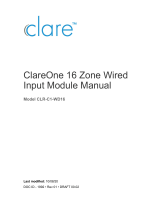 ClareVision CLR-C1-WD16 Owner's manual