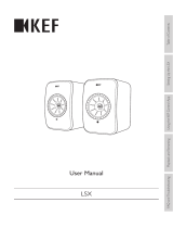KEF LSX-GRN User manual