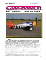 Carf-Models P-47 Thunderbolt Owner's manual