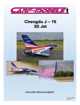 Carf-Models Chengdu J-10 Owner's manual