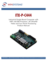 WinSystems ITX-P-C444 User manual