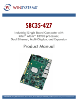 WinSystems SBC35-427 User manual