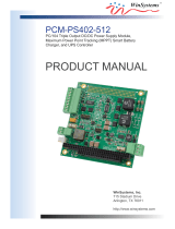 WinSystems PCM-PS402-512 User manual