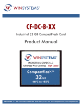 WinSystems CF-DC-B-XXG-I User manual