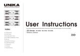 Unika XS-3000 Owner's manual