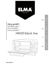 Elma Horno HM20 black line 20 Litros Owner's manual