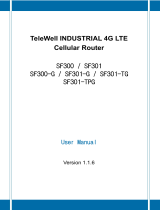 Telewell LTE Industrial router User manual