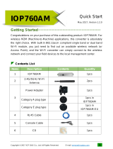 ICP IOP760AM Quick start guide