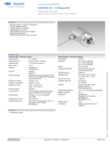 Baumer EAM300-S - CANopen® Datasheet