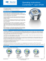 Baumer DFON Operating instructions