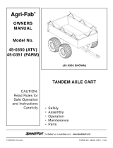 Agri-Fab 45-0351 Owner's manual