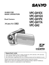 Sanyo VPC-GH2 Owner's manual