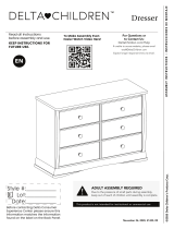 Delta Children Bentley 6 Drawer Dresser Assembly Instructions