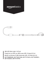 AmazonBasics288 LED Strip Light, 18-Foot