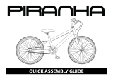Piranha 20IN HARLEM RIGID UNISEX BIKE User manual