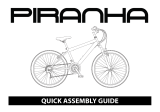 Piranha 20 Inch Wheel Size Harlem Front Suspension Boys Bike User manual