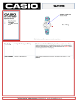 Casio KIDS BLUE STRAP ANALOGUE WATCH User manual