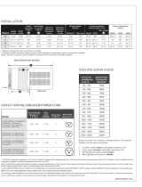 Friedrich Air Conditioning ES16N33C Installation guide