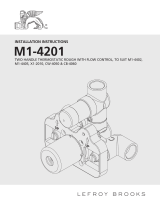 Lefroy Brooks M1 4201 Installation guide