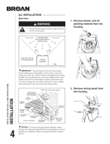 Broan AE80SL Installation guide