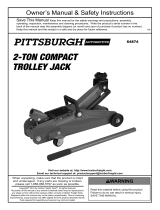 Pittsburgh Automotive Item 64874 Owner's manual