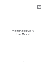 Xiaomi MI SMART Owner's manual