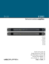 Lab.gruppen E 4:2 Quick start guide