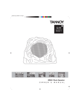 Tannoy SR601 User manual