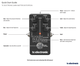 TC Electronic Dark Matter Distortion Quick start guide