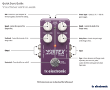 TC Electronic VORTEX FLANGER Quick start guide
