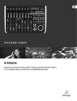 Behringer X-TOUCH Quick start guide