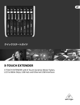 Behringer X-TOUCH EXTENDER Quick start guide