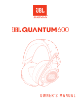 JBL JBL QUANTUM 600 Owner's manual