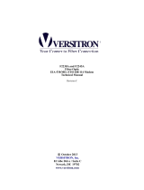 Versitron F22xxA Technical Manual
