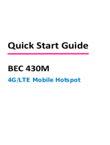 BEC 430M Quick start guide