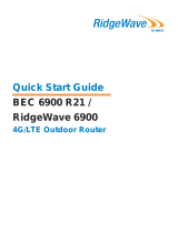 BEC 6900R21 Quick start guide