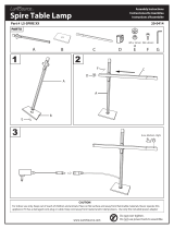 LumiSource LS-SPIRE BK Assembly Instructions
