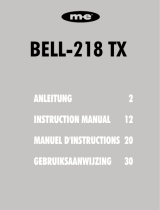 Me BELL-218-TX Operating instructions