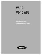 Me VS-10-ALU Operating instructions
