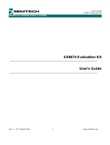 SemtechSX8674 Evaluation Kit
